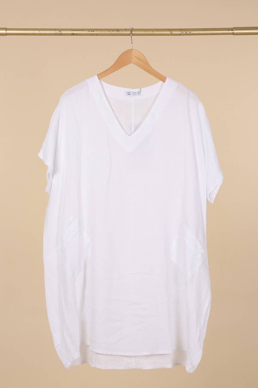 la maison des fibres naturelles - Wholesale Tunic - Women's - Tunic 62804 100% linen made in Italy0