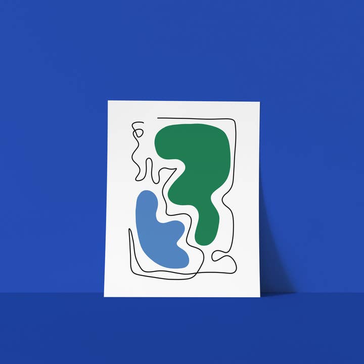 abstrakt 01 kunsttryk for engroshandel hos Gab Art & Design