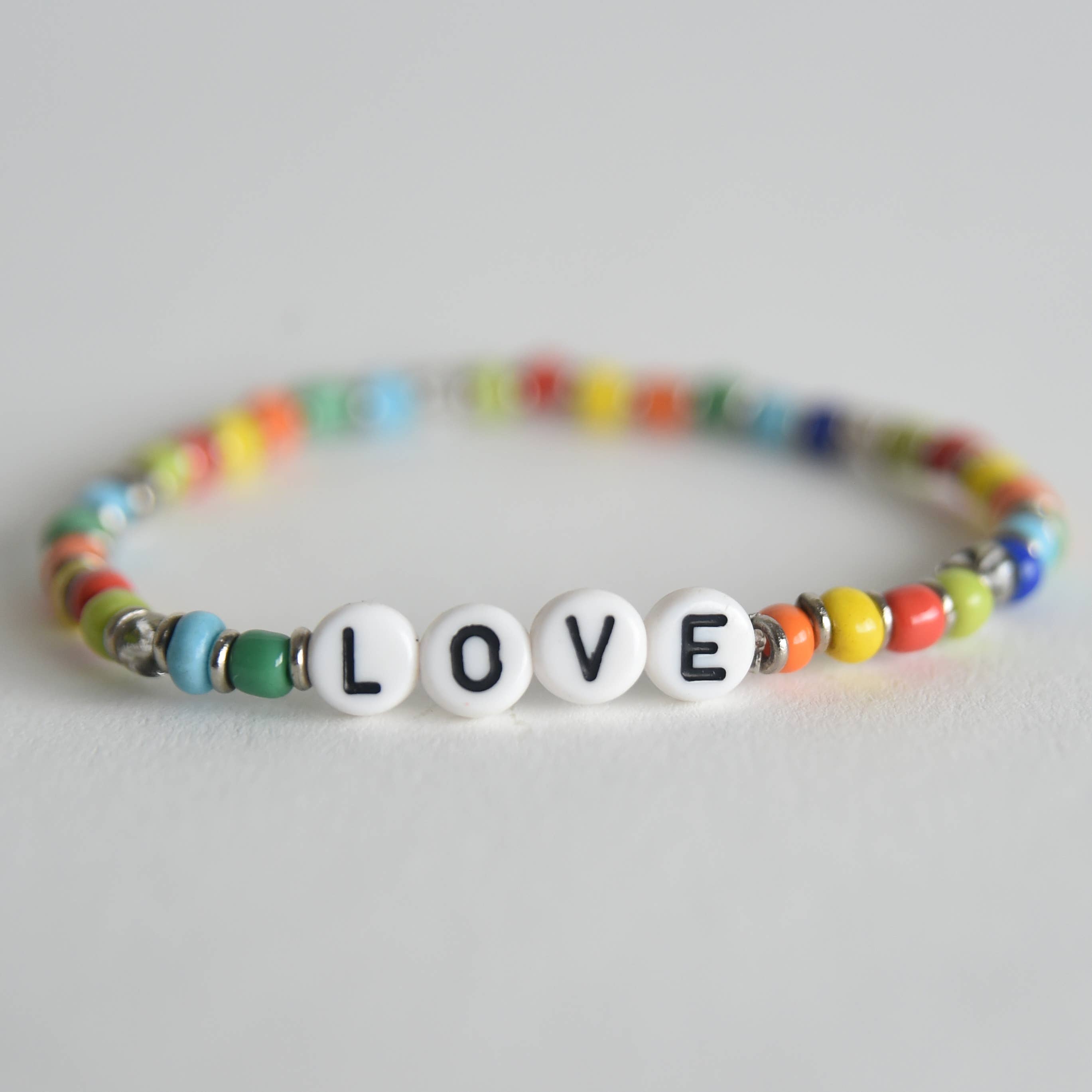 Project Have Hope - Wholesale Beaded Bracelet - Rangi Kioo Rainbow Bracelet1