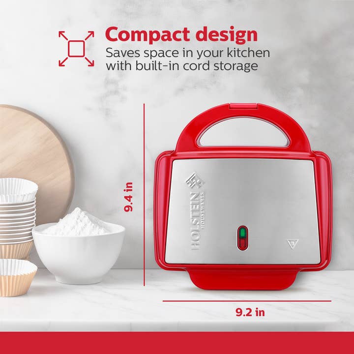 Holstein Housewares - Wholesale Kitchen Appliance - Holstein Housewares Cupcake Maker 6 Full Size Muffins28