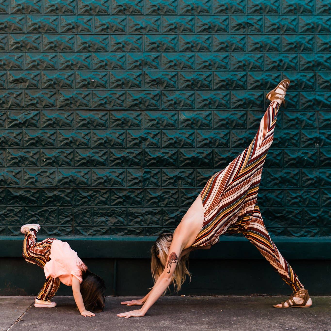 Buddha Pants - Wholesale Jumpsuit - Women's - Striped Harem Jumpsuit By Buddha Pants4