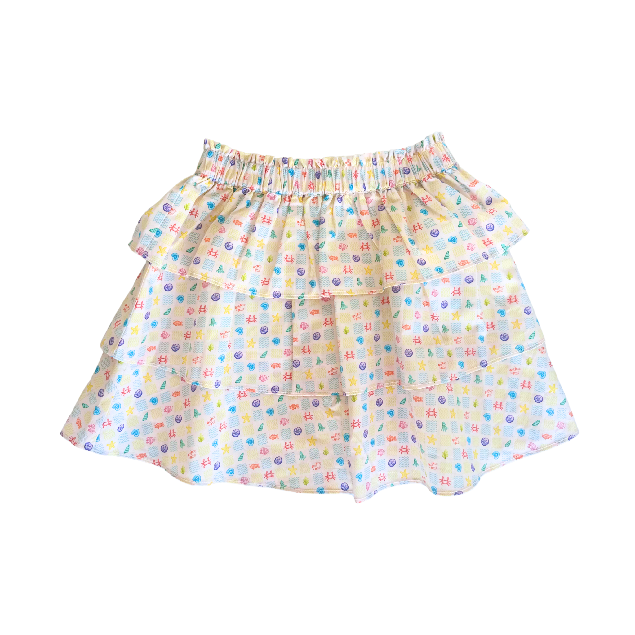 Ruffle Skirt in Sea Life for wholesale on Faire1