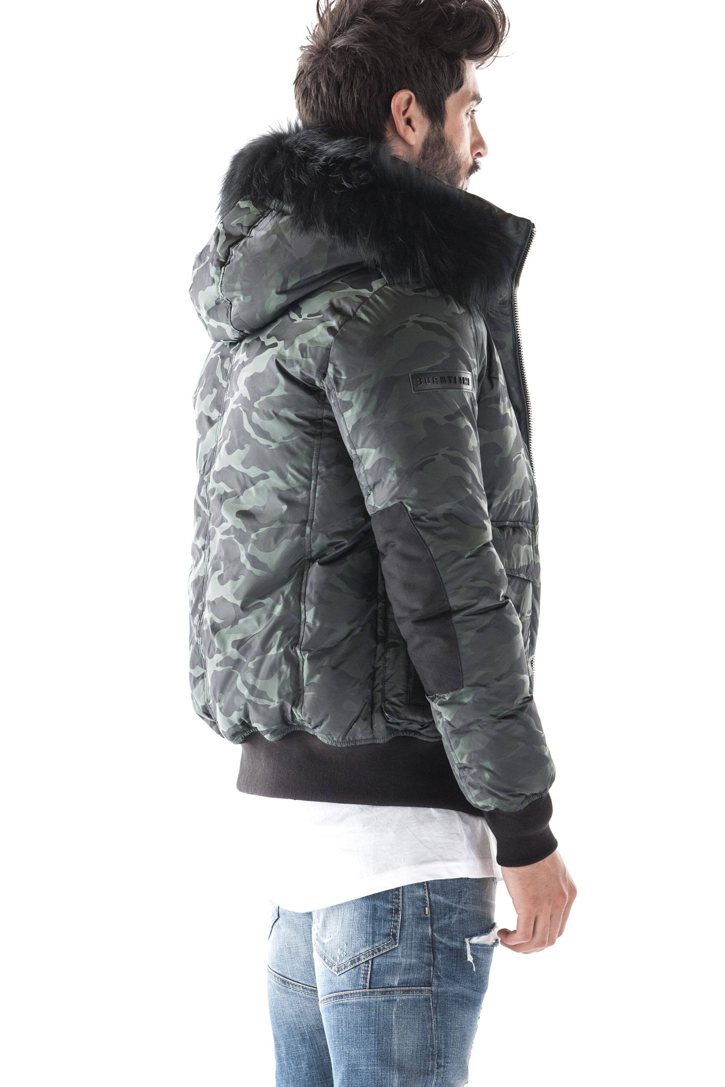 Burntlime - Wholesale Puffer Jacket - Men's - Carbon Bomber5