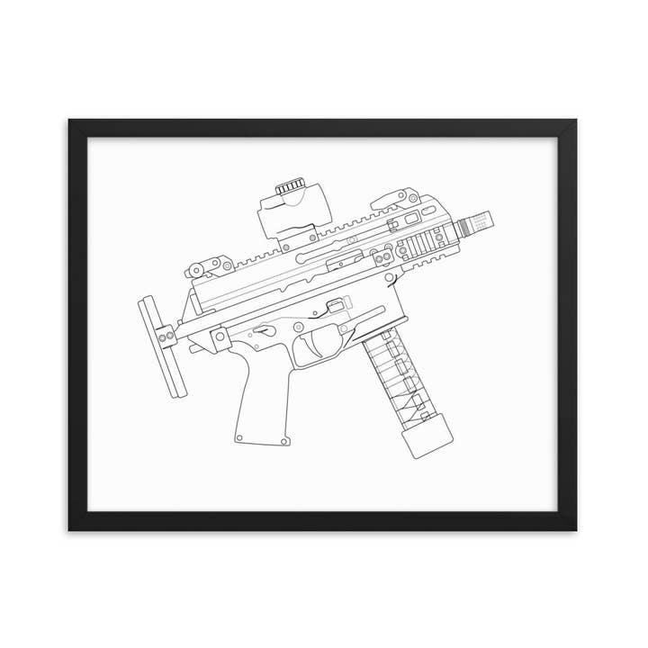 APC9K Framed Print for wholesale by StickThisOn