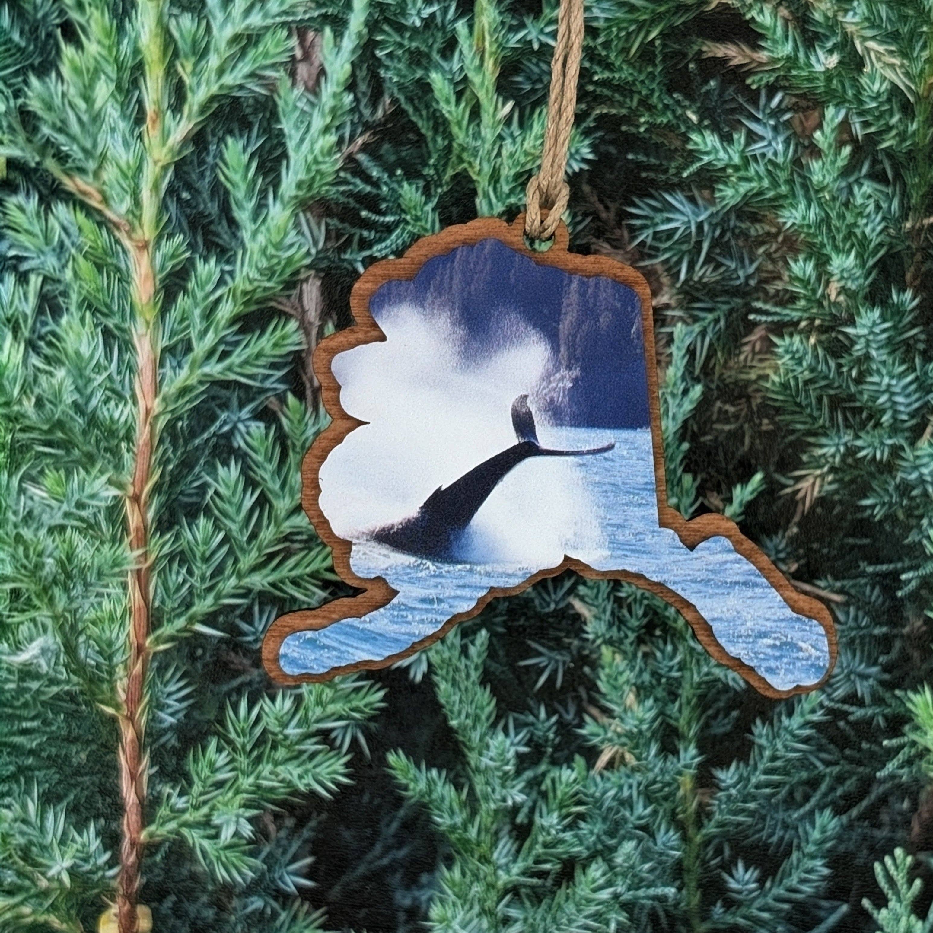 The Little Ornament Shop - Wholesale Ornament - Alaska Whale Ornament0