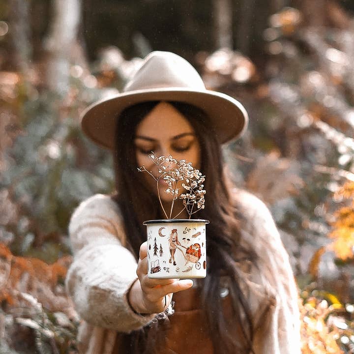 FuchsMaedchen - Wholesale Coffee Mug - Enamel Mug Autumn Love14