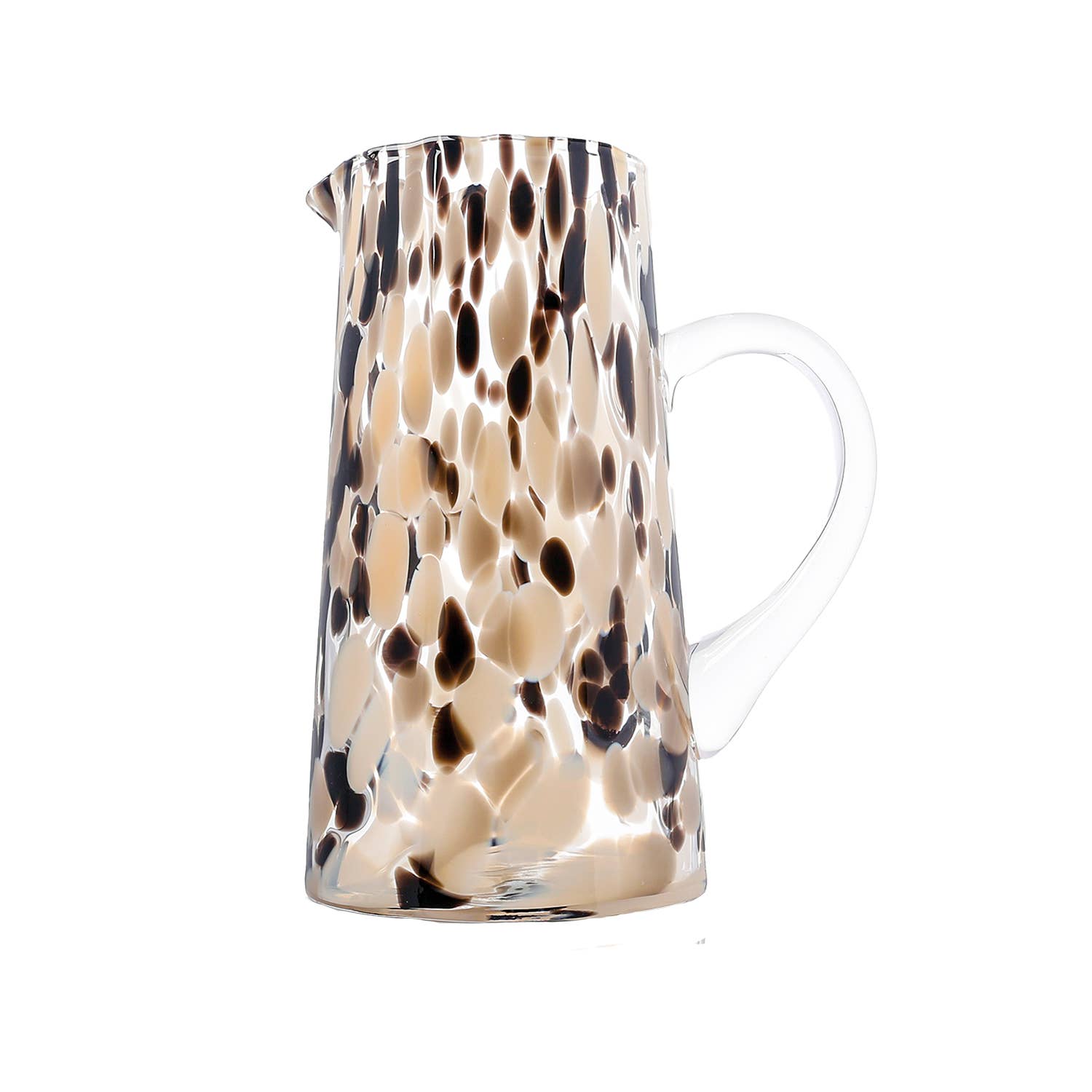Opjet Paris - Wholesale Pitcher - Black speckled pitcher D15 H22.5cm