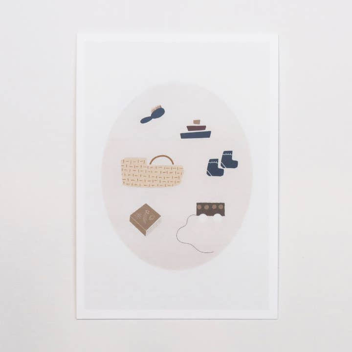 Para bebé - Tarjeta de arte diaria para venta al por mayor de Elly Vvaller