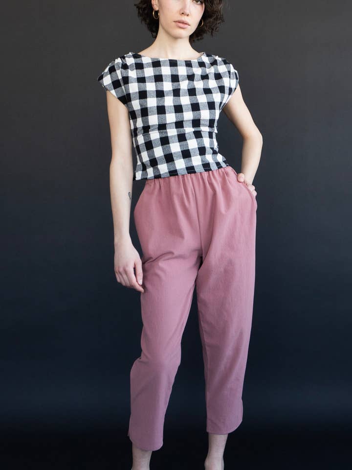 The Audrey Pant in Sienna for wholesale by Rightful Owner