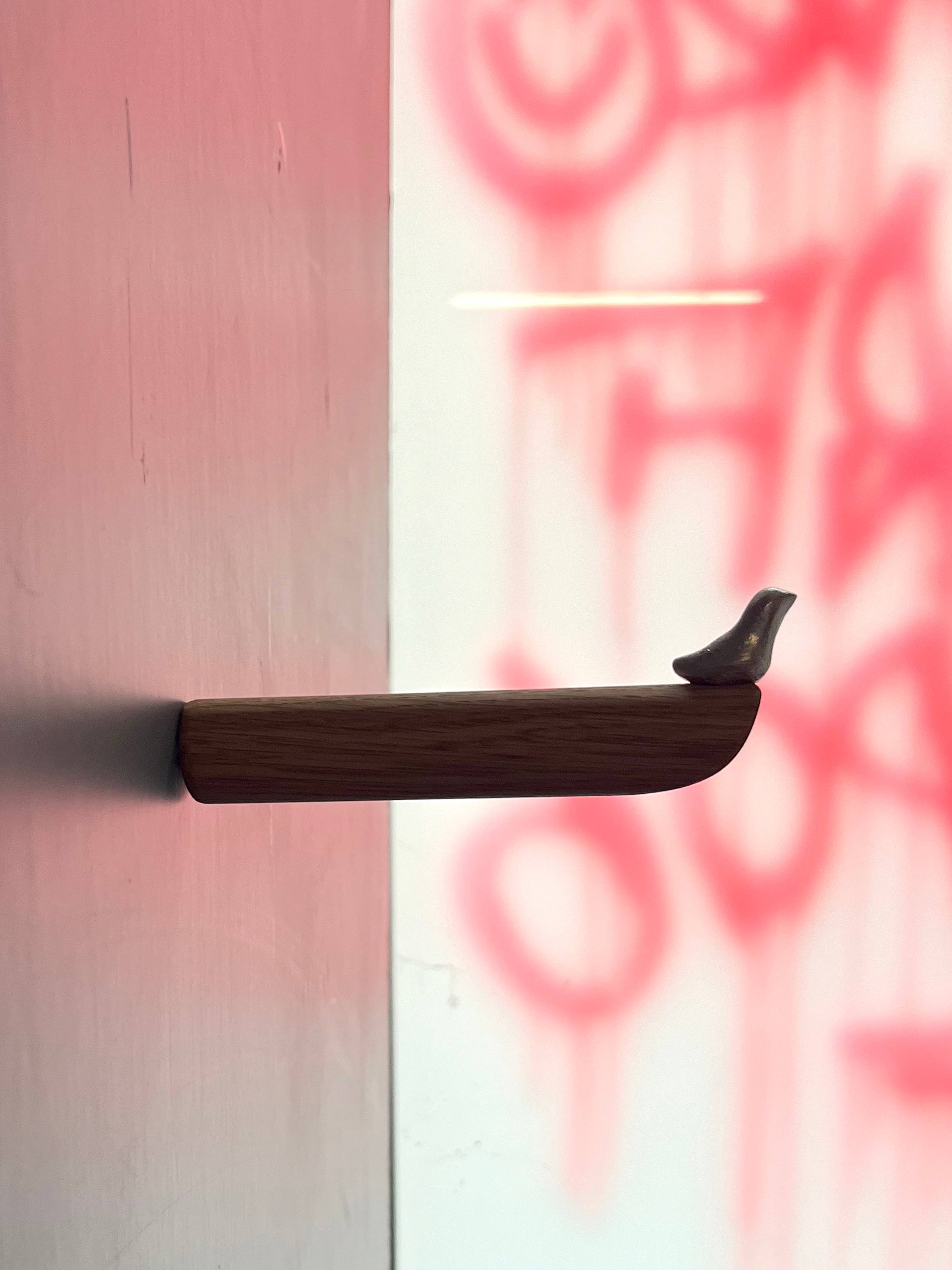 Formpoet - Wholesale Wall Hook - Bird - Coat Hook made of Oak Wood and Tin 130mm14
