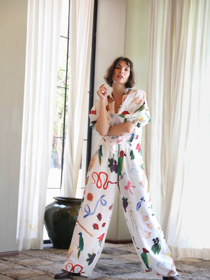 Frank & Dollys - Wholesale Pants – Women's - Boheme Pants - White6