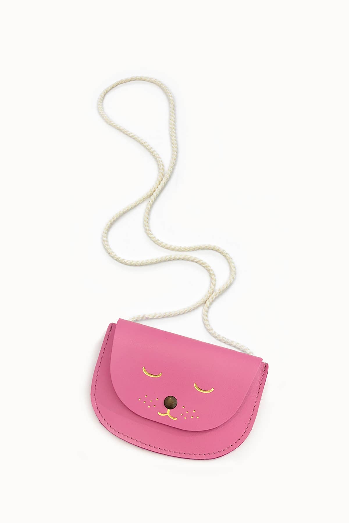 BARNABÉ AIME LE CAFÉ - Wholesale Crossbody Bag - Kids - Leather bag for little girls - cat model5