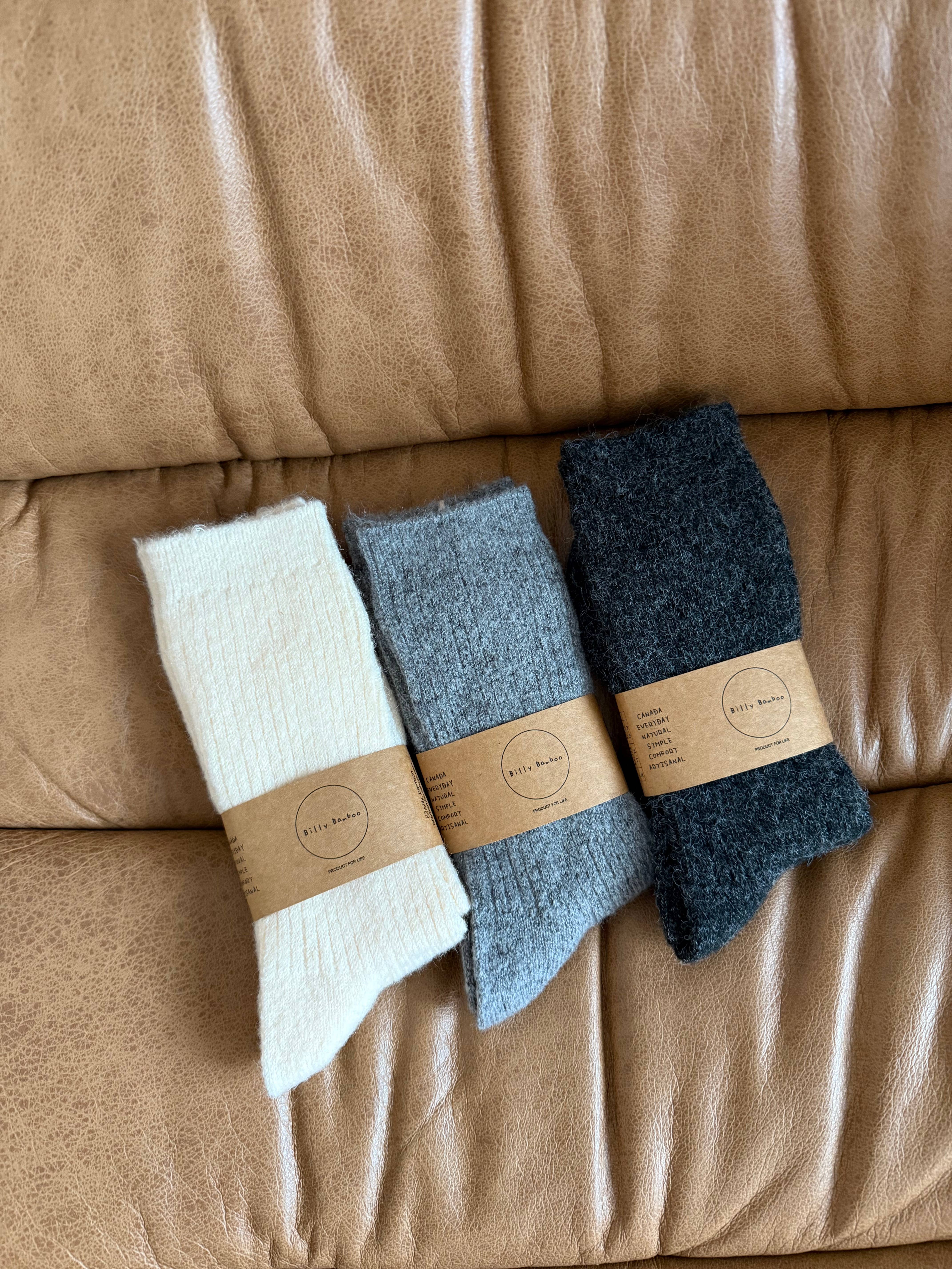 Billy Bamboo - Vente Chaussettes – femme - Chaussettes en cabine alpaga4