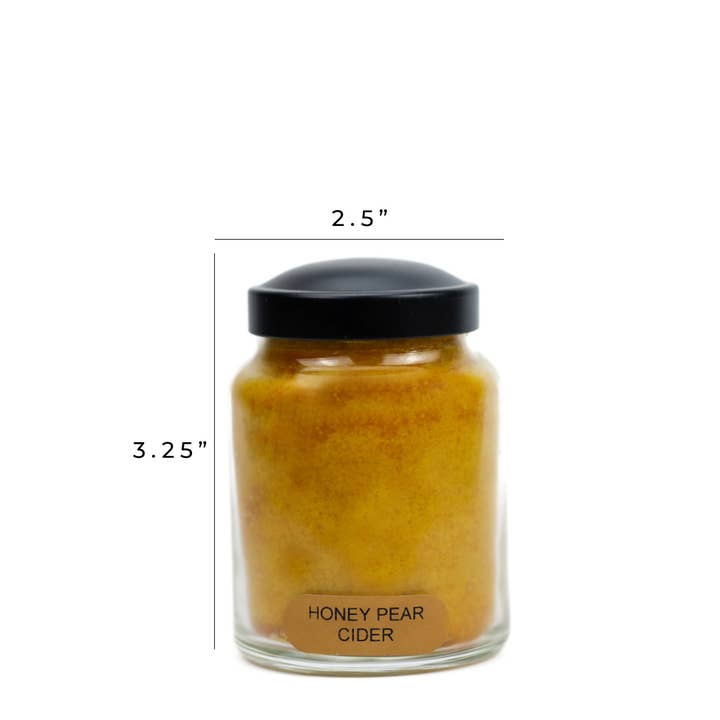 A Cheerful Giver - Wholesale Jar/Filled Candle - KOTL Baby Candle (6oz.) – Honey Pear Cider