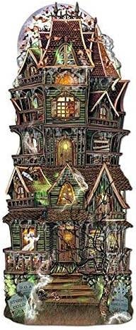 Beistle – Engroshandel Cutouts – Jumbo Haunted House 24½“ udskæringer, trykt på begge sider2