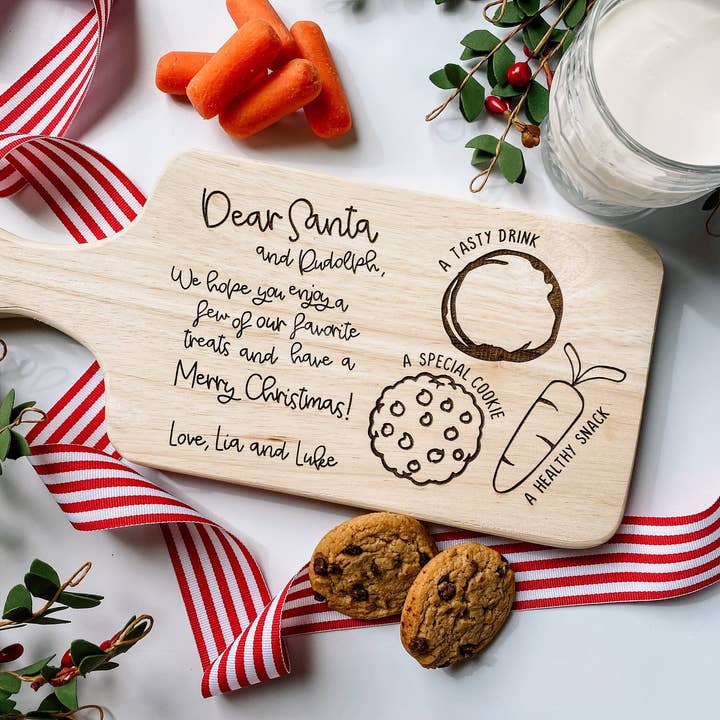 Simply Adoorable Designs - Wholesale Christmas Decoration - Cookies for Santa Tray