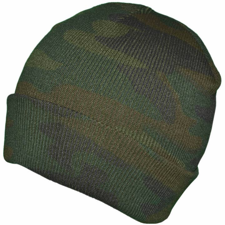 Buck Wholesale - Wholesale Beanie - Women's - Camo Beanies - Winter Plain Long Knit Hat Skull Toboggan