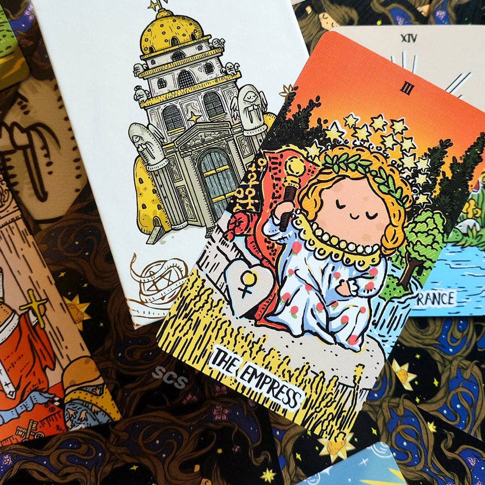 Vermilion Collection – wholesale Tarot cards – Potato Waite Tarot0