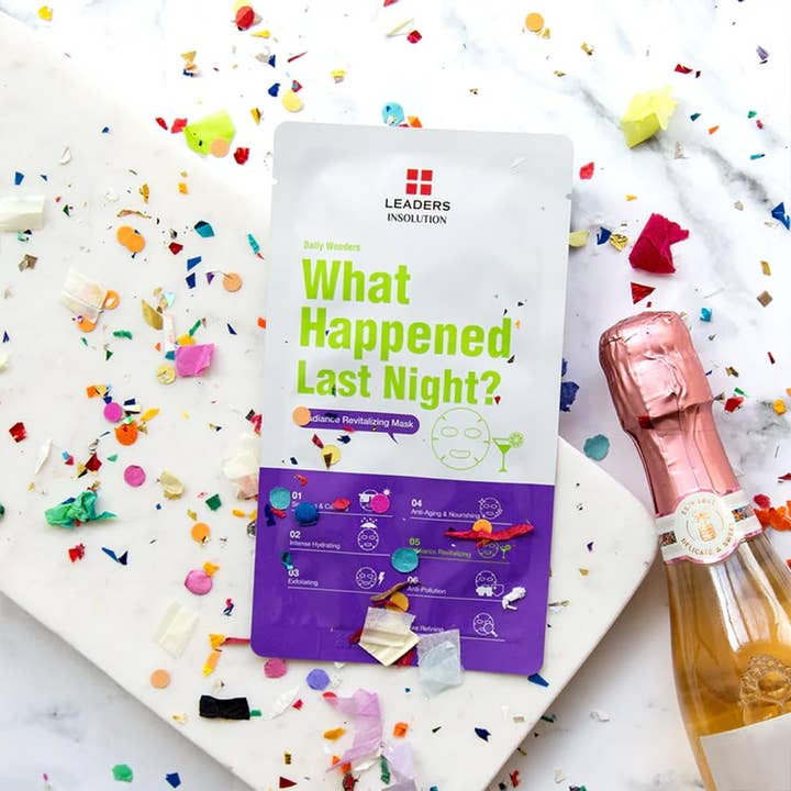 Leaders Cosmetics USA - Wholesale Skincare Face Mask - Daily Wonders What Happened Last Night? Mask5