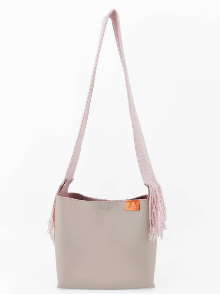 PIAMA TOTE BAG MEDIUM / BB PINK - BB PINK #200010 for wholesale by Joaquina Cayetana