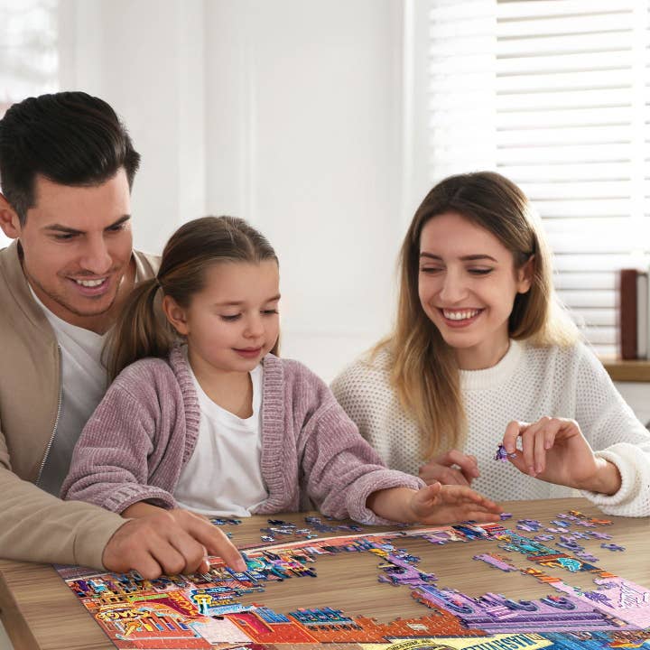 Boardwalk Puzzle Company - Wholesale Puzzle - Adult - Nashville Music City - 500 Piece4