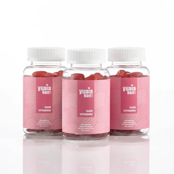 Yuaia Haircare – Engroshandel Kosttilskud og vitaminer – Hårvitaminer med biotin, zink og bambusekstrakt - veganske1