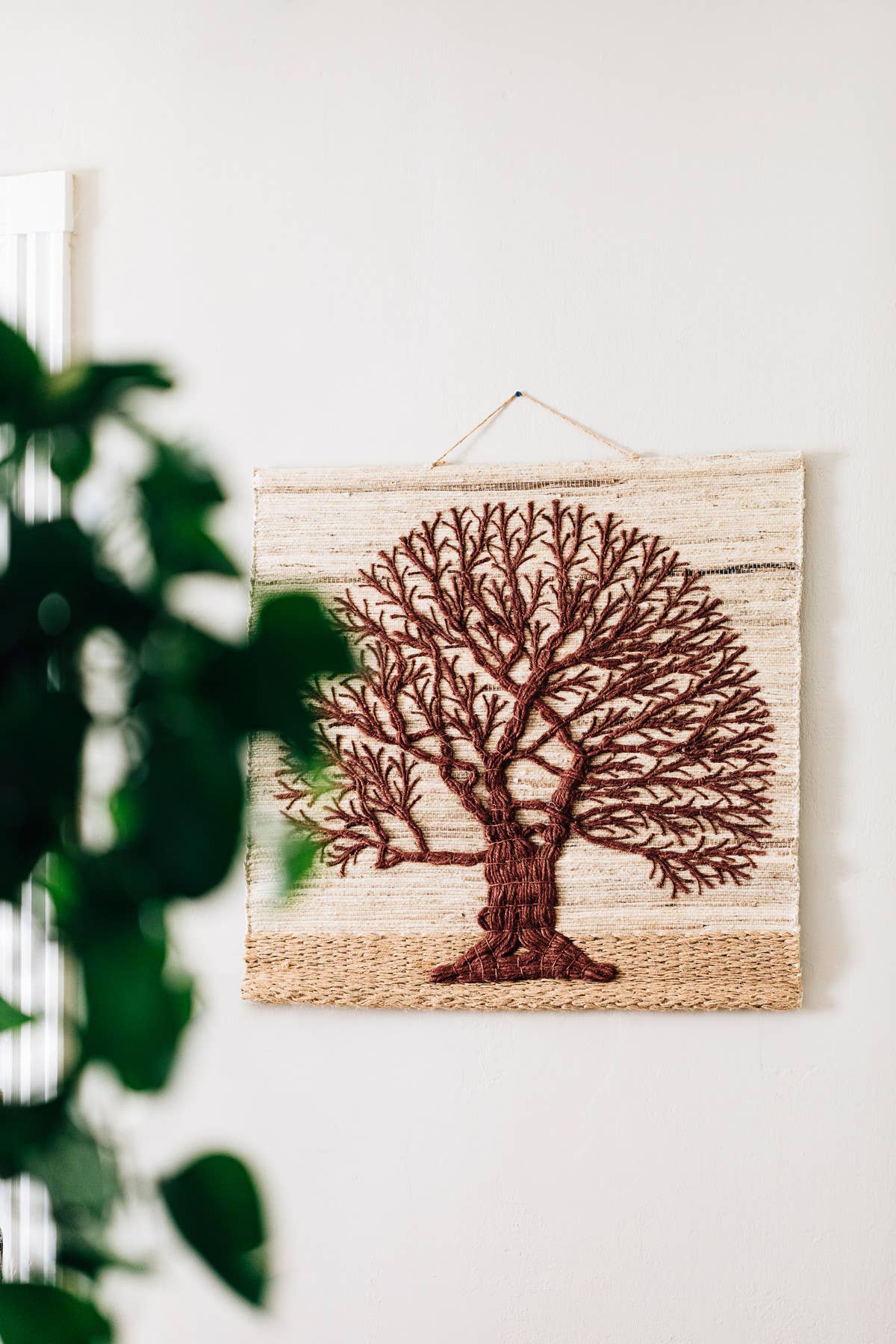 Ten Thousand Villages - Wholesale Tapestry/Textile - Jute Tree of Life Wall Hanging3
