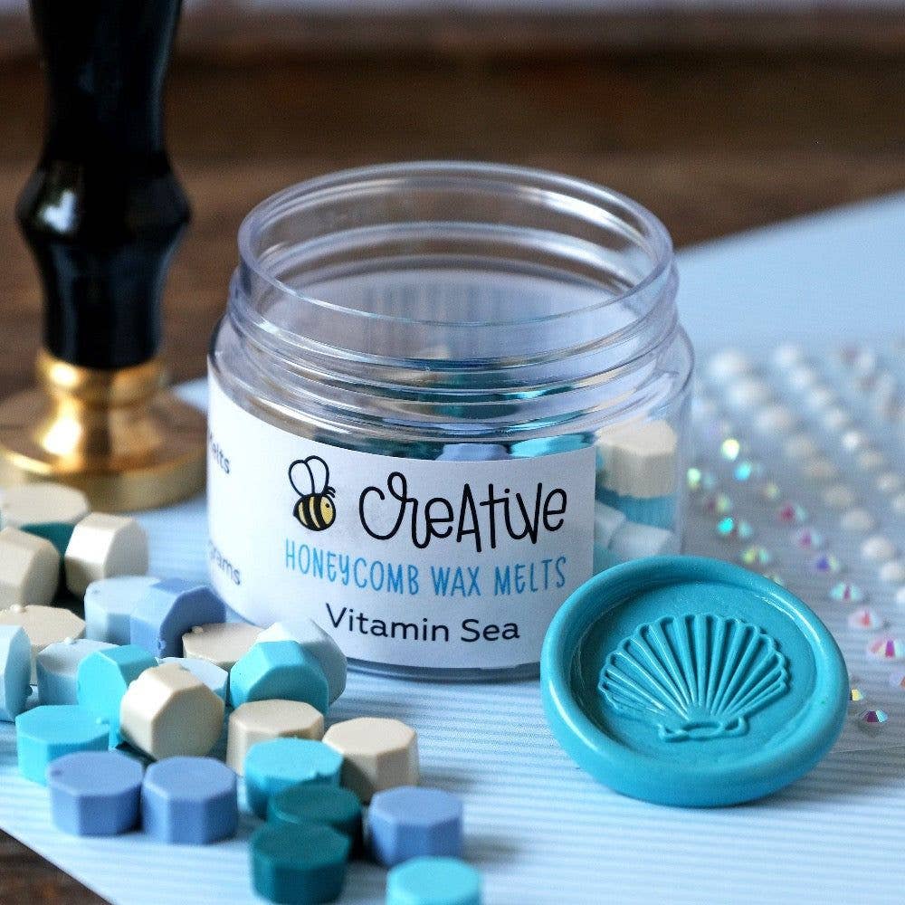 Honey Bee Stamps - Wholesale Rubber/Decorative Stamp - Seashell - Wax Stamper6