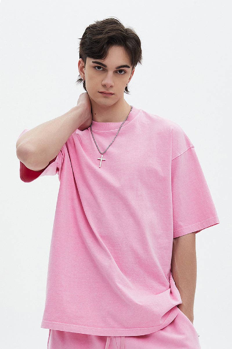 CZ Basics - Wholesale T-shirt - Uniseks - Oversized T-shirt met gewassen print11