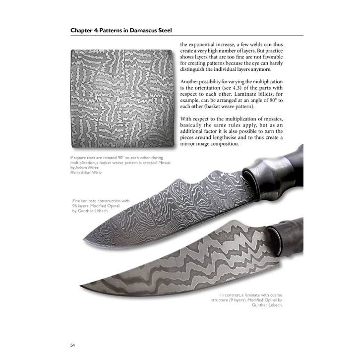 Schiffer Publishing - Wholesale Book - Adult - Damascus Steel: Theory and Practice