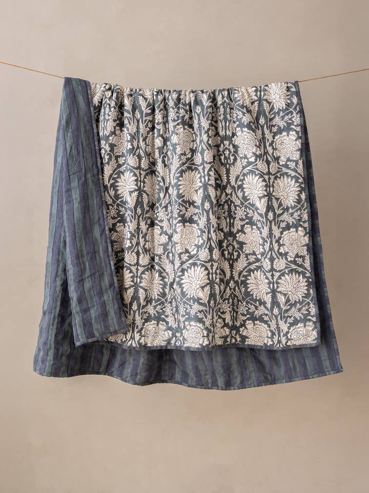 Ophelia Linnen Quilt voor wholesale door Live Linen