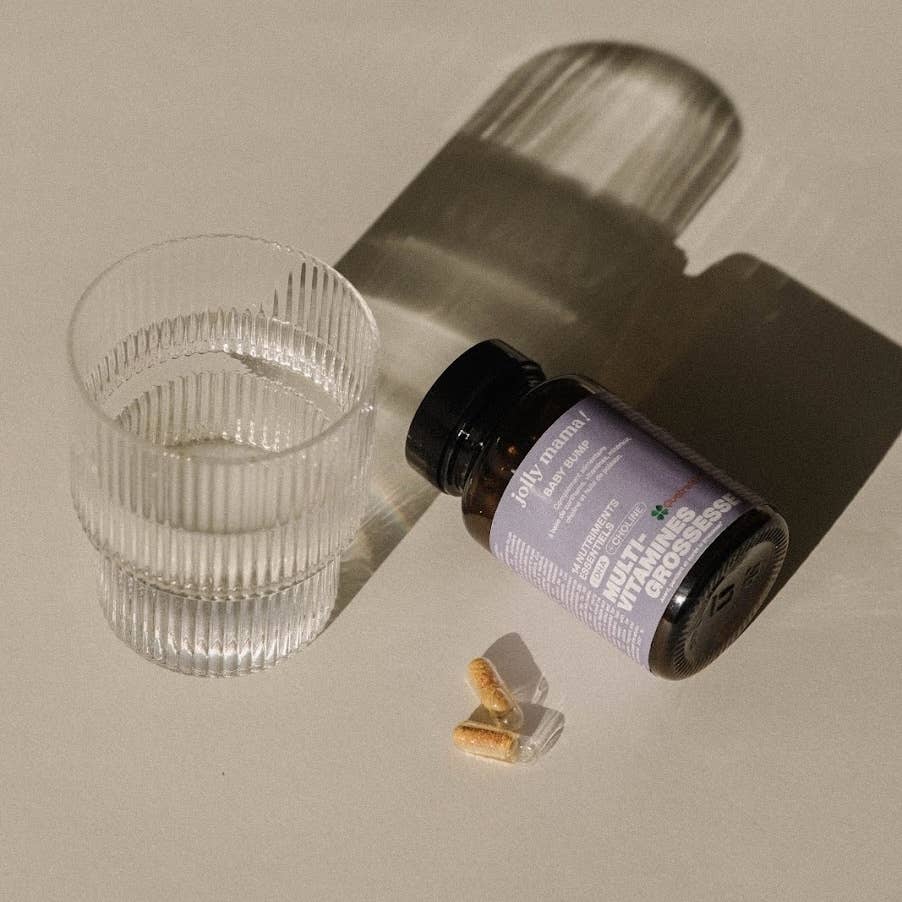 JOLLY MAMA - Vente Compléments prénataux - Baby bump - complément grossesse multivitamines et DHA1