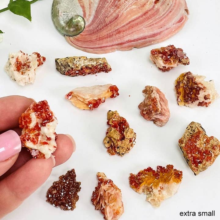 Rock Paradise - Wholesale Spiritual Stone/Crystal - Crystal Natural Vanadinite Raw Specimen - Spiritual Stone