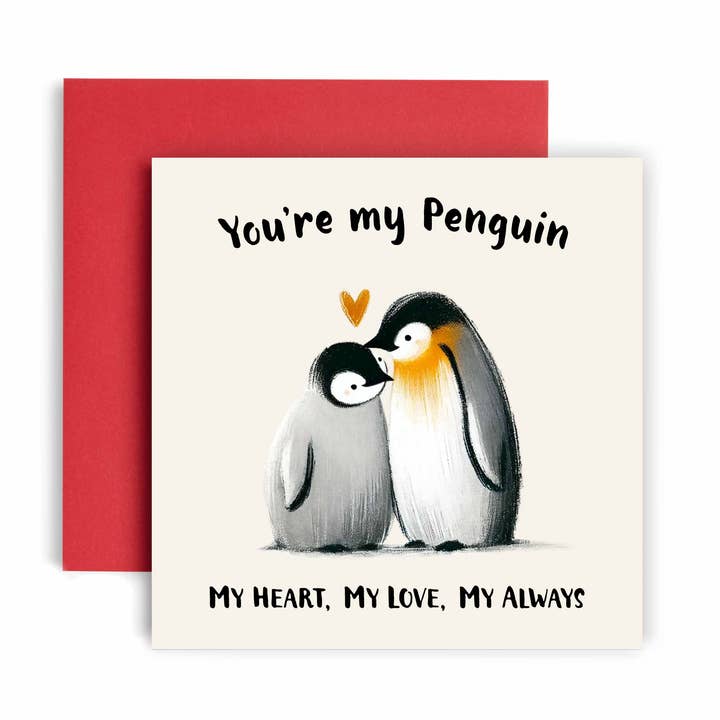 You're My Penguin Anniversary Valentines Day for wholesale by Huxters