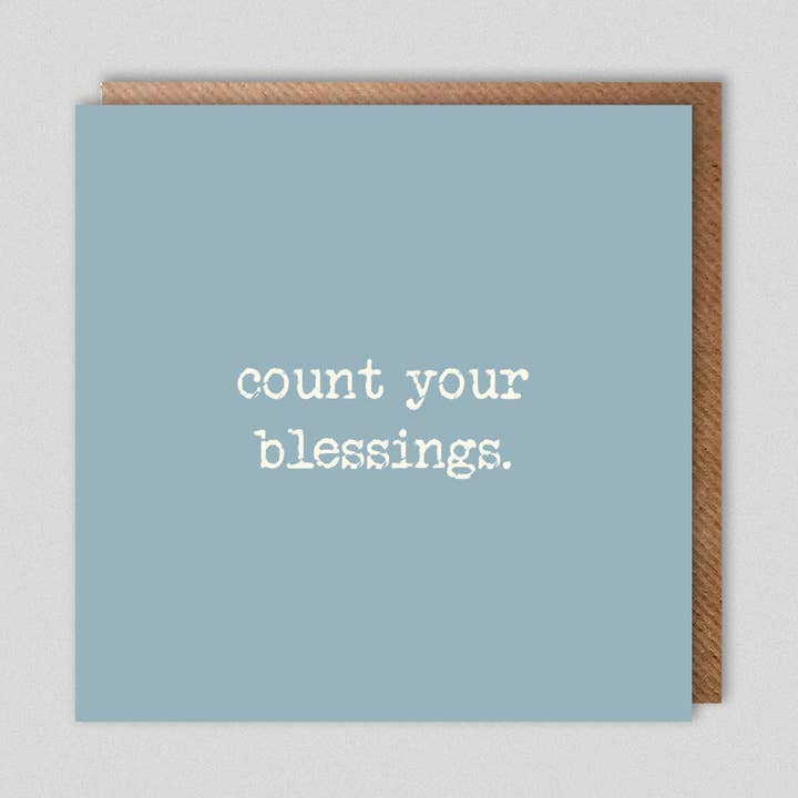 conta le tue benedizioni per la vendita all'ingrosso da parte di Dolly & Doug