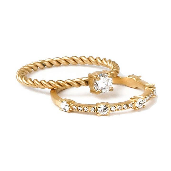 Meghan ring - Clear for wholesale by Camilla Øhrling Jewelry