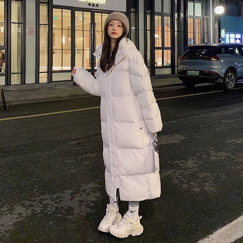 UZ Wholesale Store - Vendita all'ingrosso Cappotto - Donna - Cappotto lungo e largo in cotone ispessito2