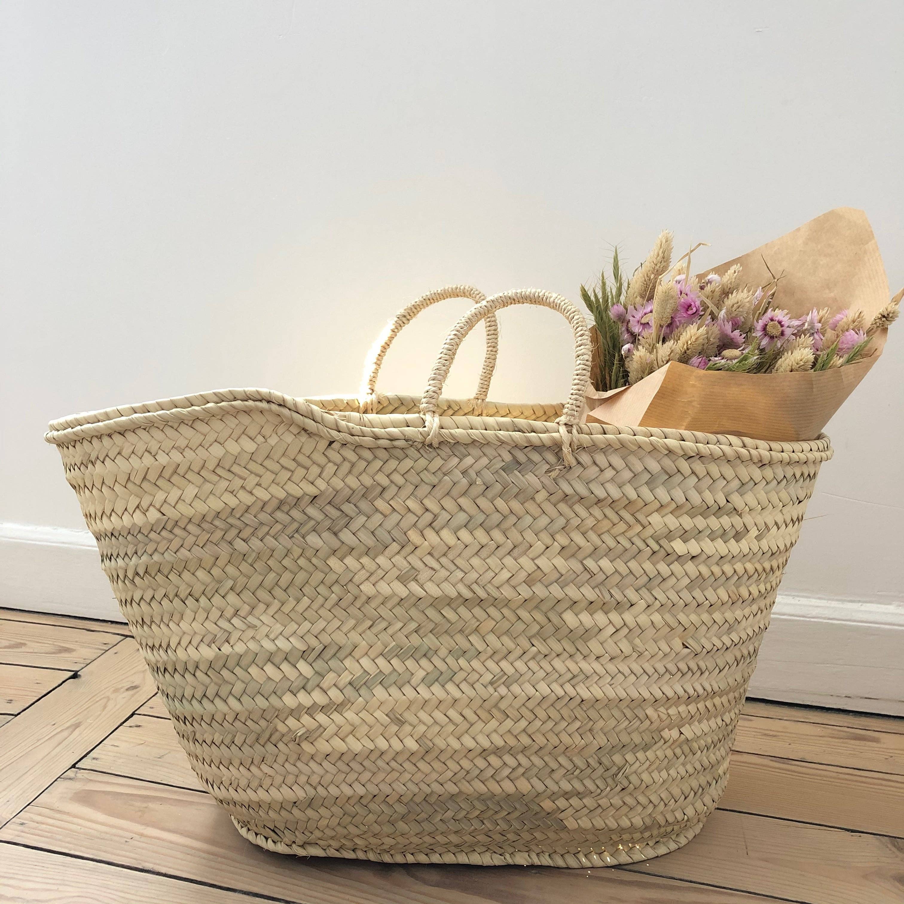 Bohome Living - Wholesale Beach Bag - Straw tote basket0
