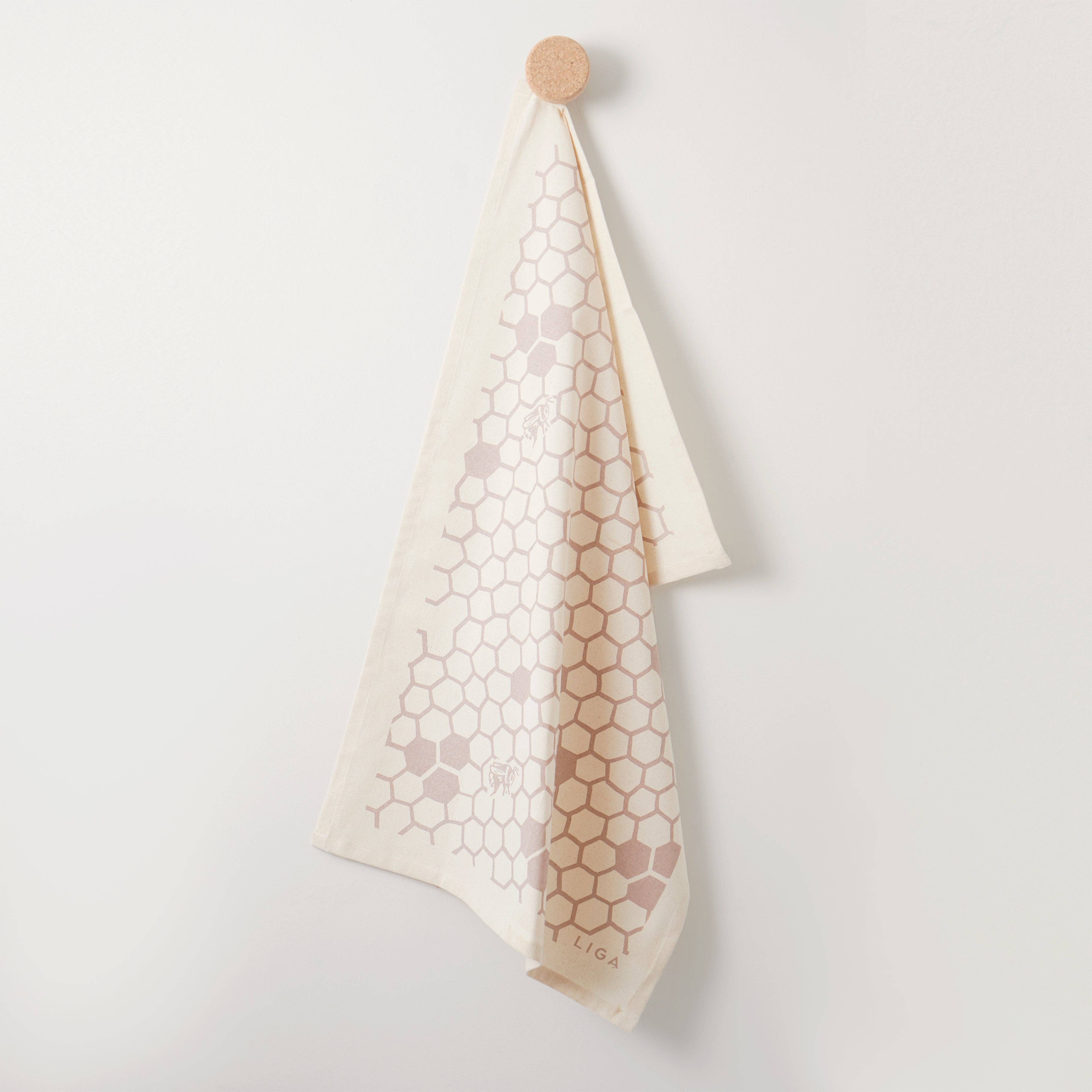 LIGA - Wholesale Tea Towel - Organic Tea Towel | Honeycomb1
