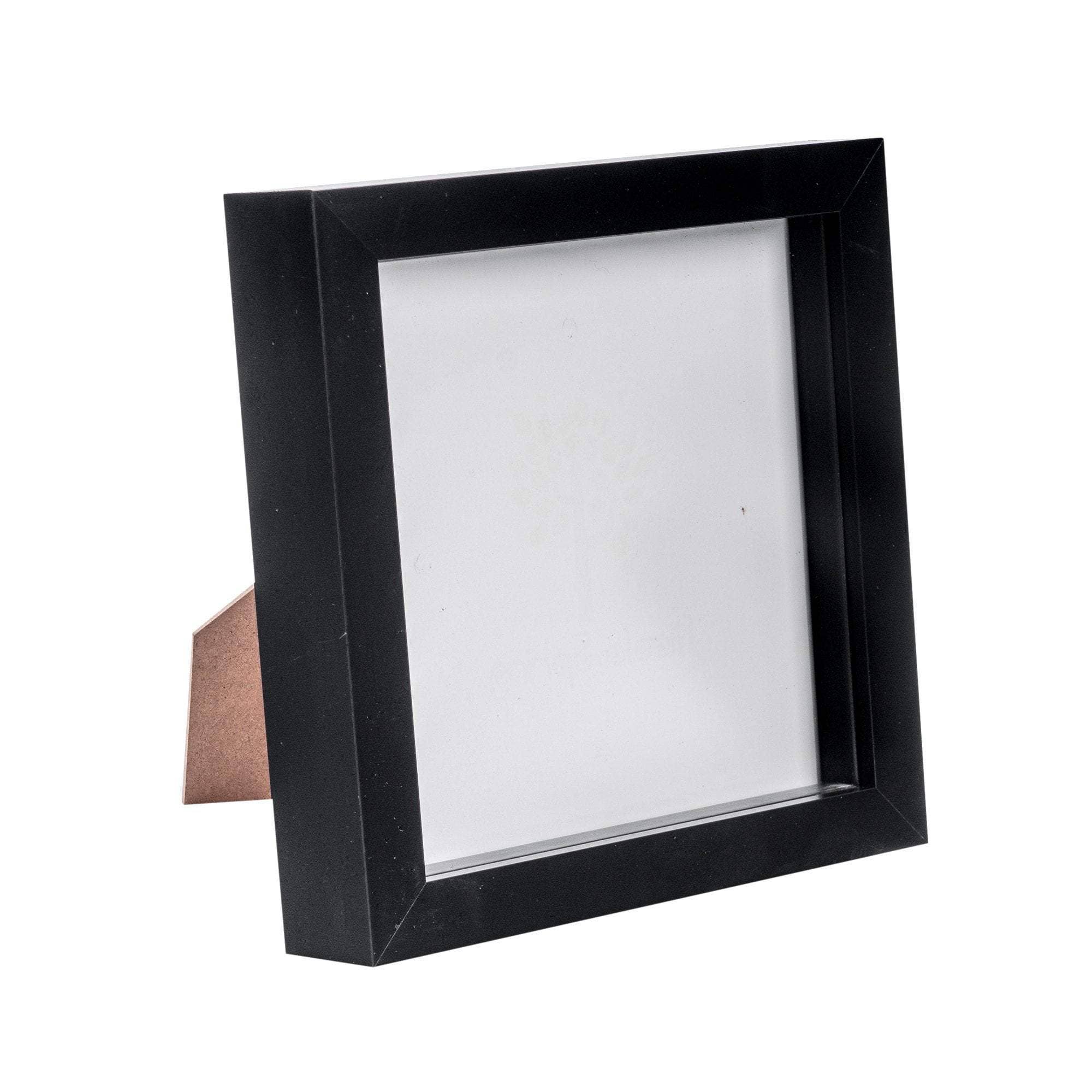 Rinkit Ltd - Wholesale Picture Frame - Nicola Spring Box Photo Frame - 6x6 - Black