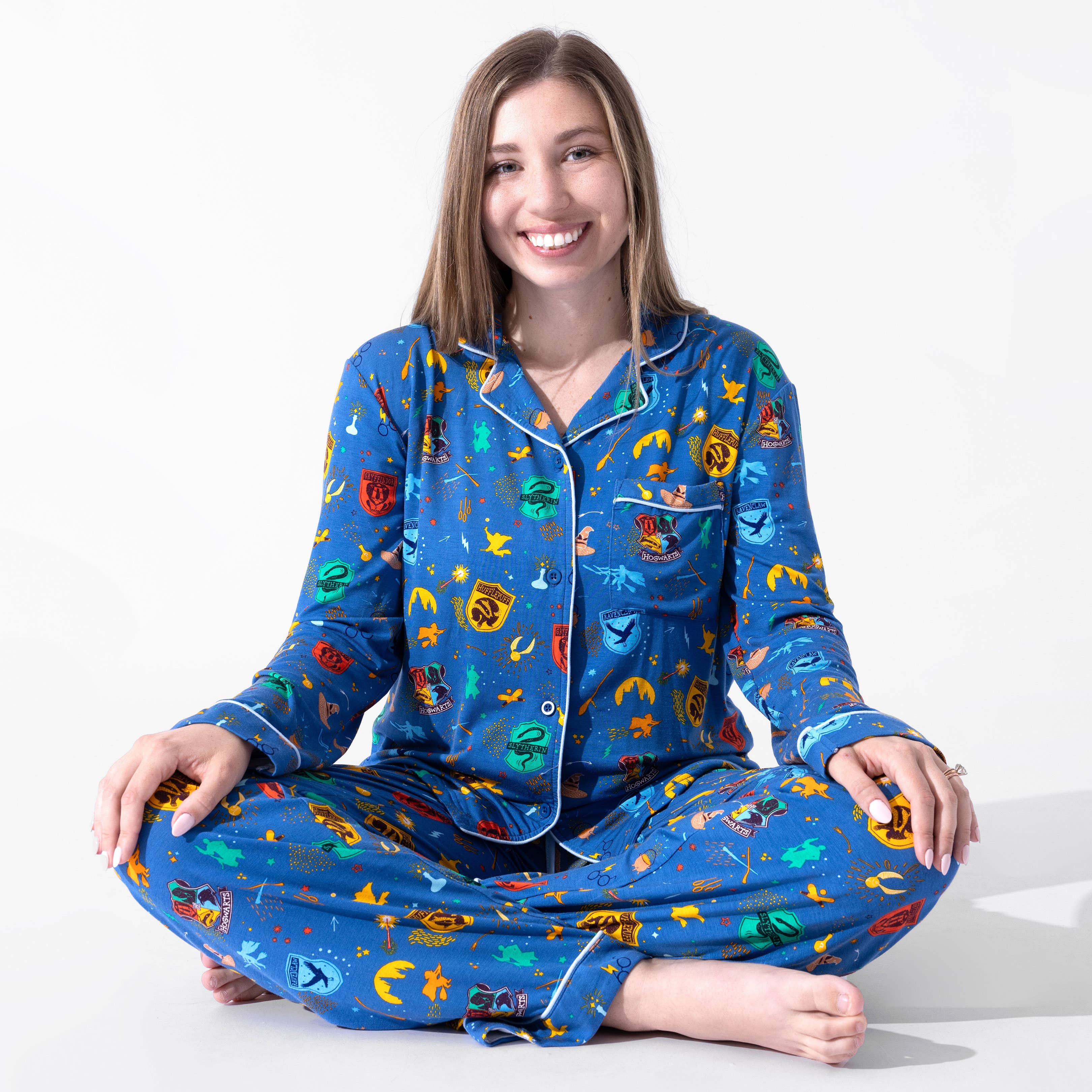 Bellabu Bear - Wholesale Sleepwear Set - Women's - Harry Potter House Pride Bamboo Women's Pajama Set12