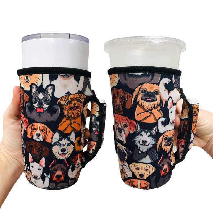 Drink Handlers - Wholesale Drink Huggers & Koozies - Bad Dog  20oz Large Coffee / Tea / Tumbler Handler™  **EXPLICIT**0