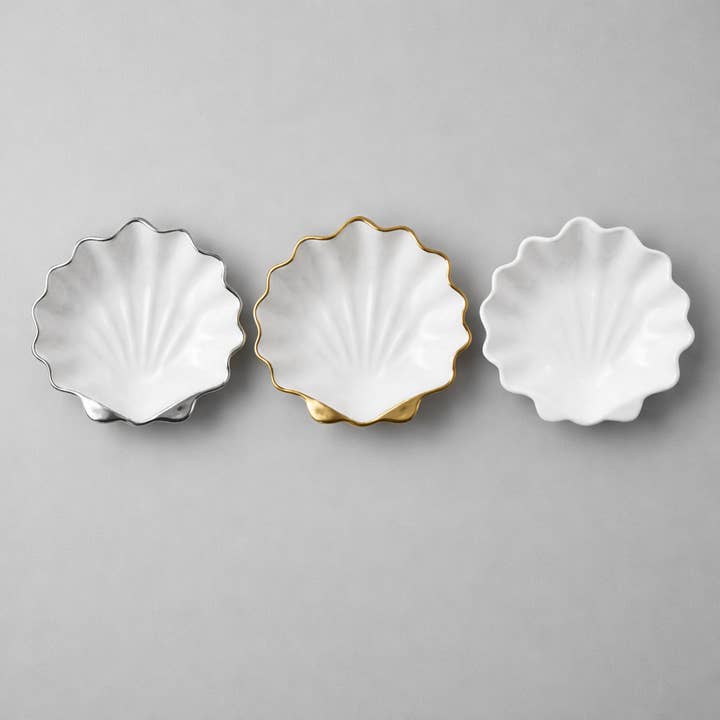 Scallop Shell Resin Dish Food Safe for wholesale by Shell Yeah By Jaks LLC