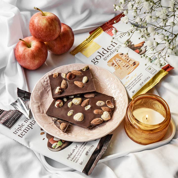 Chuao Chocolatier - Wholesale Chocolate Bar - Triple Nut Temptation - Signature Bar4