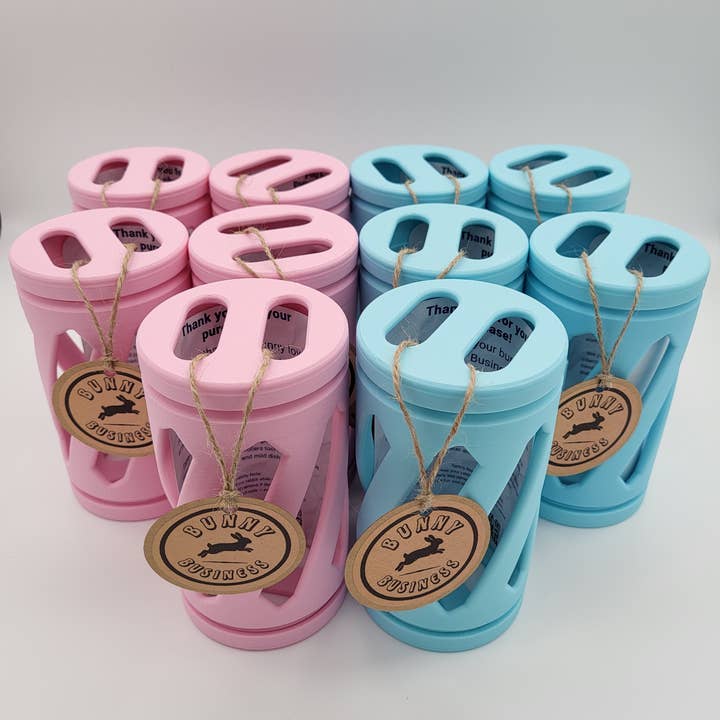 Matte Pastel Hø Rulle Engros Pakke (sæt med 5) for engroshandel hos Bunny Business