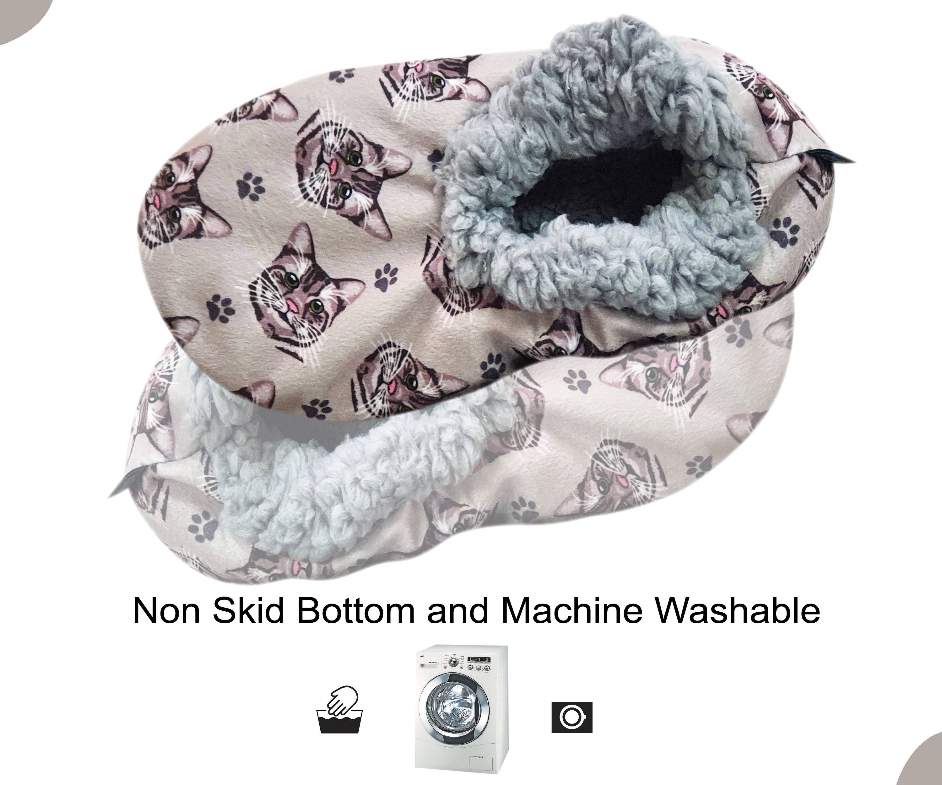 E&S Pets – wholesale Slippers – Women's – Silver Tabby Slippers3