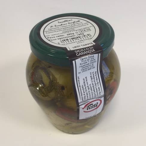 CENTRO DOLCE FRIULI - Wholesale Pickled Vegetables - Tissi grilled zucchini rolls - 314 ml0