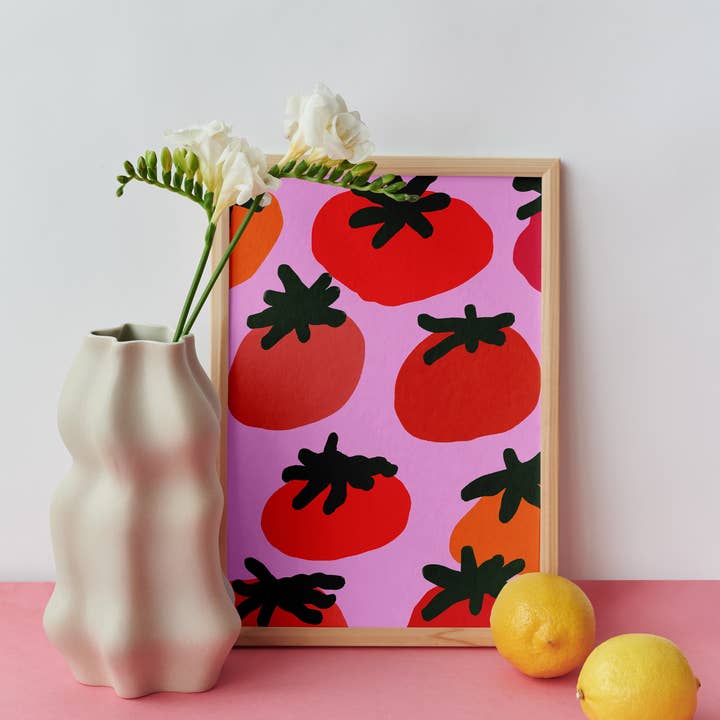 Tomatoes - Art print for wholesale by Projet Spécial