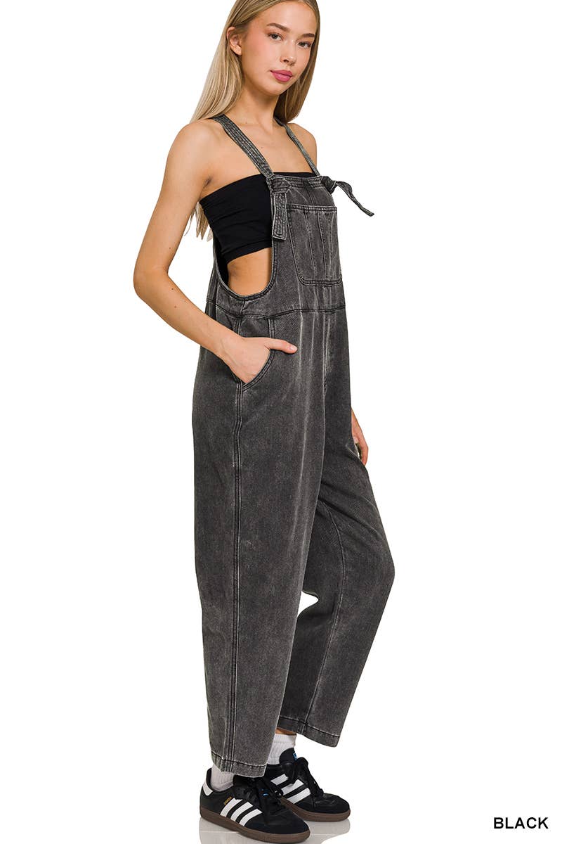 42POPS – Großhandel Overall – Damen – .Gewaschene Double-Gauze-Overalls mit weitem Bein13
