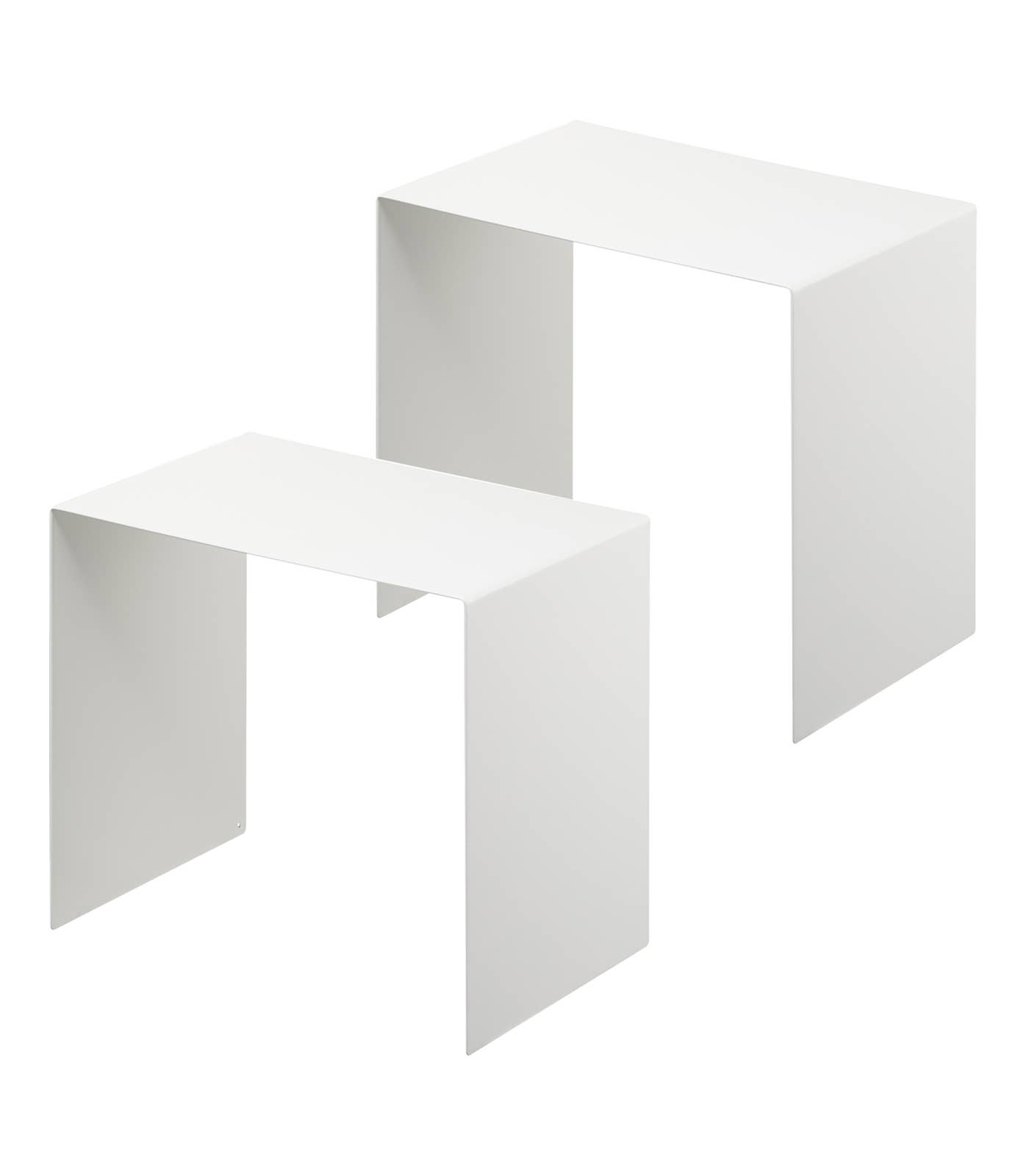 Yamazaki Home - Wholesale Kitchen Storage/Organizer - Tower Riser (Set of 2) - Steel